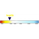 LED trak - 230V - SMD 2835 - 1m - 60LED/m- 6W/m - 380Lm - IP68 - topla bela - 10mm