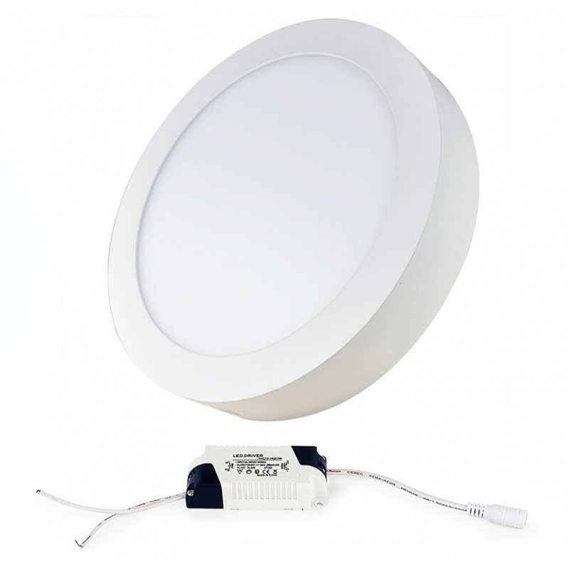 LED panel KROG BRGD0119 225x35mm pritrjen - 18W - 230V - 1480Lm - hladna