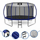 Aga SPORT EXCLUSIVE Trampolin 430 cm Temno modra + zaščitna mreža + lestev