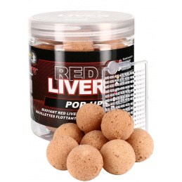 Starbaits Plavajoče Boilies Red Liver 80 g 14 mm