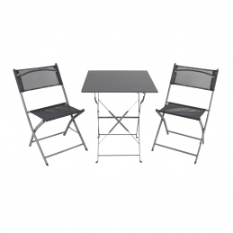 Linder Exclusiv Vrtna garnitura BISTRO SET Siva