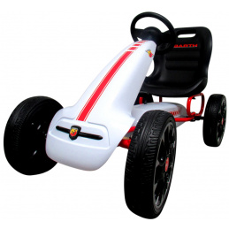 R-Sport Otroški Gokart Abarth Bela