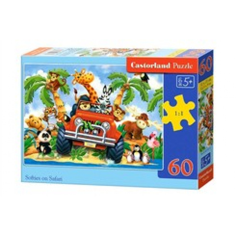 CASTORLAND Puzzle 60 kosov - Safari