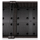 Aga Vrtni korito s pergolo 120x40x135 cm Rjavo