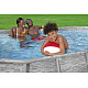 BESTWAY Power Steel Swim Vista bazen z oknom 427x250x100 14x8FT 7v1