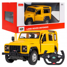 Land Rover Defender rumen RASTAR model 1:14 Avto na daljinsko upravljanje + daljinski upravljalnik 2,4 GHz + ročno odpiranje vrat
