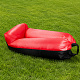 Aga Napihljiv vreča LAZY BAG 230x70 cm Črna/Rdeča