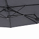 Linder Exclusiv Vrtni senčnik MC2006 350 cm Temno siv