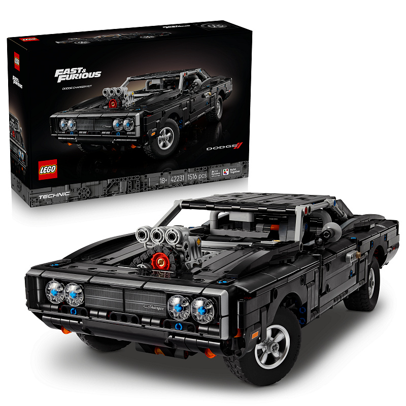 LEGO® Technic Fast and Furious Avtomobil Dodge Charger R/T 42231