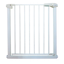 BRANKA ZA ZABEZPEČEVANJE S0 BELA za stopnice, vrata 79-83,5 cm raztezna zaščita