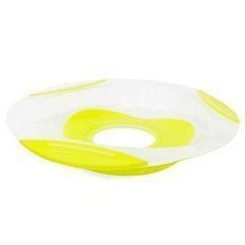 Globoka skleda s priseskom 4m+ POUPY Rumena