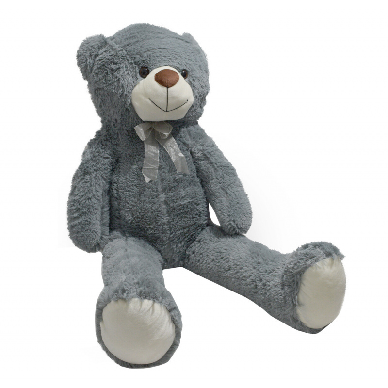 Aga4Kids Plišasti medvedek 130 cm Siv
