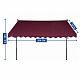 Aga Teleskopska tenda 350x120 cm Vinsko rdeča