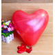 Aga4Kids Lateksni balon Srce z LED diodo Rdeč 25 cm 10 kosov