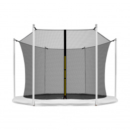 Aga Notranja zaščitna mreža 250 cm za 6 palic Črna