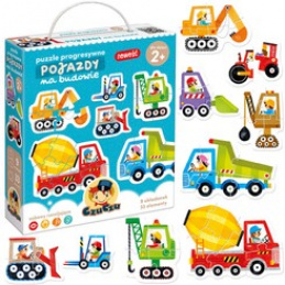 CzuCzu Puzzle Avtomobili na gradbišču ZA4157