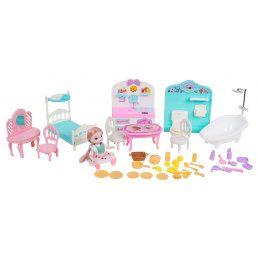 Vila za punčke + Dodatki