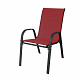 Linder Exclusiv Vrtni stol STAPEL MC330885 Temno rdeč