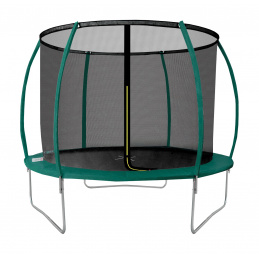 Aga SPORT EXCLUSIVE Trampolin 250 cm Temno zelena + zaščitna mreža