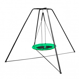 Aga Viseči gugalni obroč 100 cm s okvirjem