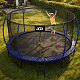Aga SPORT EXCLUSIVE Trampolin 430 cm Temno modra + zaščitna mreža + lestev