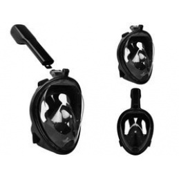Obrazna maska za potapljanje L/XL Črna ISO