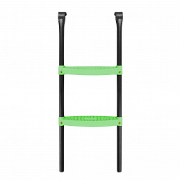 Aga Lestev za trampolin 305 - 430 cm Črna/Svetlo zelena