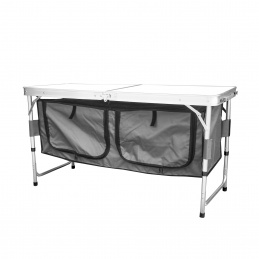 Aga Zložljiva kamping miza z organizatorjem 2DAZ104 - II. Kakovost