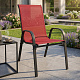 Linder Exclusiv Vrtni stol STAPEL MC330885 Temno rdeč
