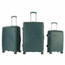 Aga Travel Komplet potovalnih kovčkov Temno zelena 6CZ003 - 2. Kakovost