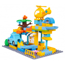 Set Velikih Kock Policijska Postaja 93 kos.