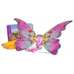 Komplet Metuljeva Krila + Rumena Obleka