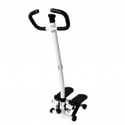 Aga Stepper z ročajem Bela