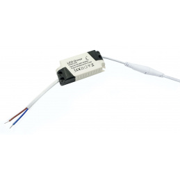 LED panel ECOplanet - kvadratni pritrjen - črn - 24W - 230V - 1900Lm - nevtralna bela