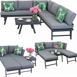 Vrtno pohištvo - kotni, miza