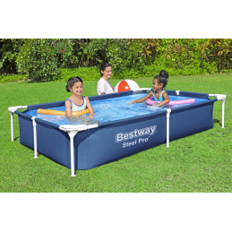 SplashJr Steel Pro 221x150x43 BESTWAY Rack Pool + komplet za popravilo