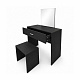 Aga Toaletna miza s taburetom MRDT13-MB