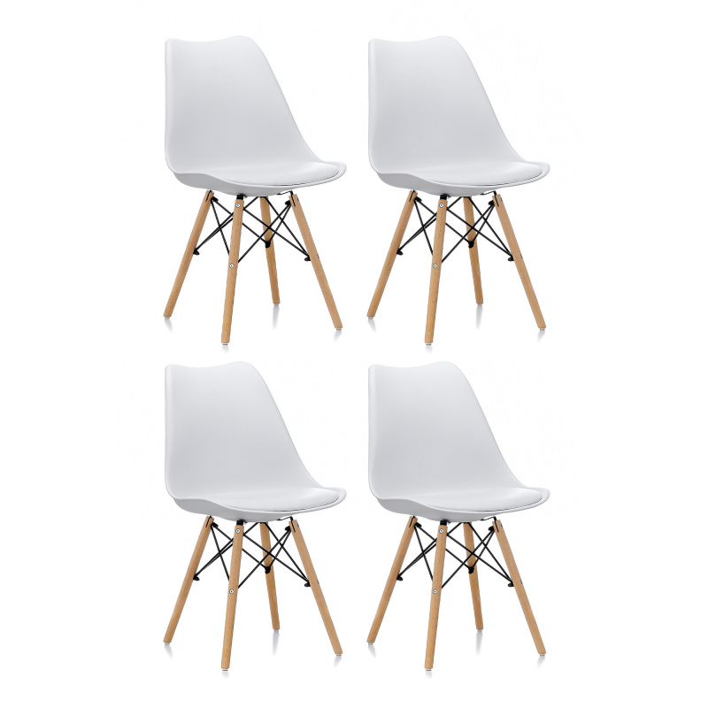 Aga 4x Jedilni stol MR2035 Bela