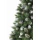 Aga Božično drevo Bor 150 cm Crystal srebrna