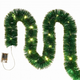 LED božična veriga zelena