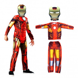 Aga4Kids Otroški kostum Iron Man S 100-110 cm