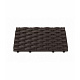 Aga Vrtni korito s pergolo 120x40x135 cm Rjavo