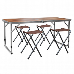 Aga Kamping zložljiv set rjav 6DAZ684 - II. KAKOVOST
