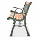 Aga Vrtna klop MR2012 125x52x73 cm