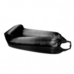 Aga Napihljiva vreča LAZY BAG 230x70 cm Črna/Črna