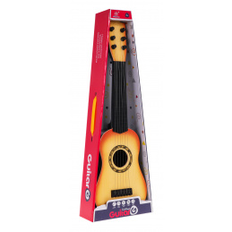 Klasična kitara za otroke 3+ Svetlo rjav inštrument + 6 kovinskih strun