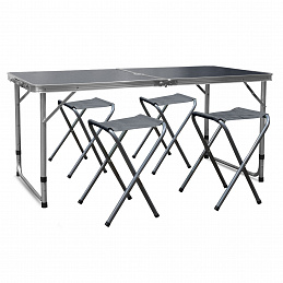 Aga Kamping zložljiv set siv 6DAZ628 - II. KAKOVOST