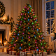 Aga božična LED osvetlitev z obročem 1,8 m Barvna