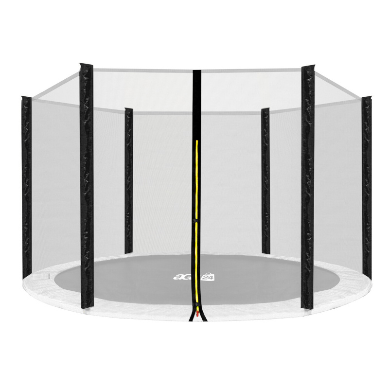 Aga Zaščitna mreža 400 cm za 6 palic Črna mreža / Črna
