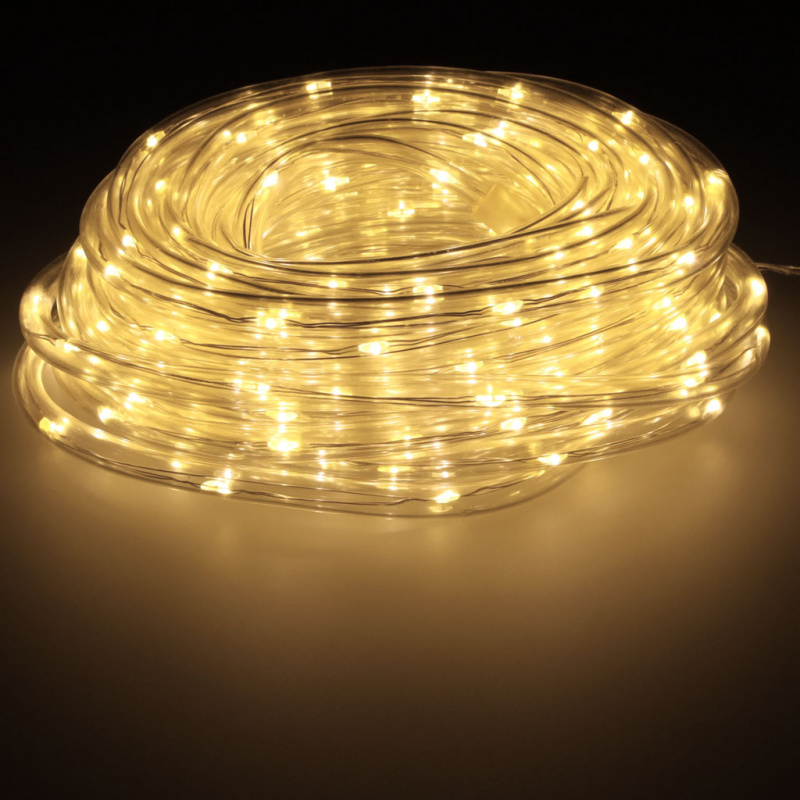 Aga LED Svetlobna veriga 10m 100 LED Topla bela